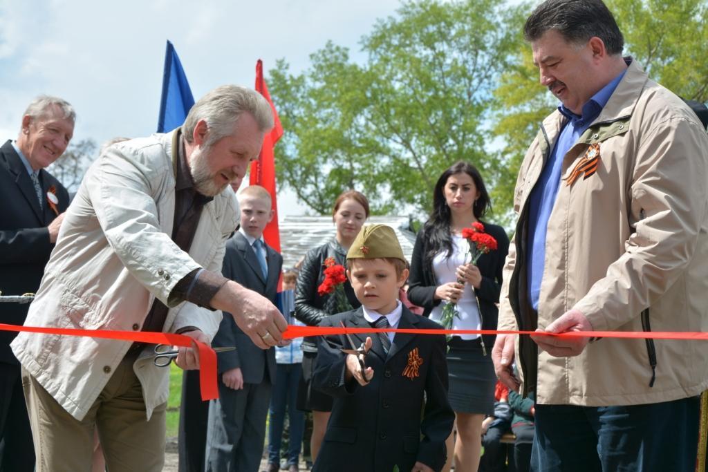 Открытие памятника Солдатам Великой Отечественной войны в с.Беленихино